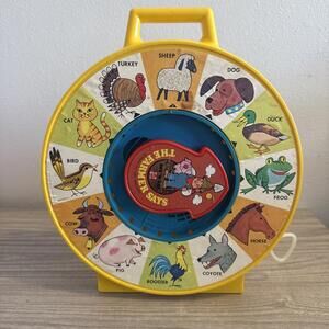 Vintage See N Say 1964 Mattel The Farmer Says Animal Sounds *Works!